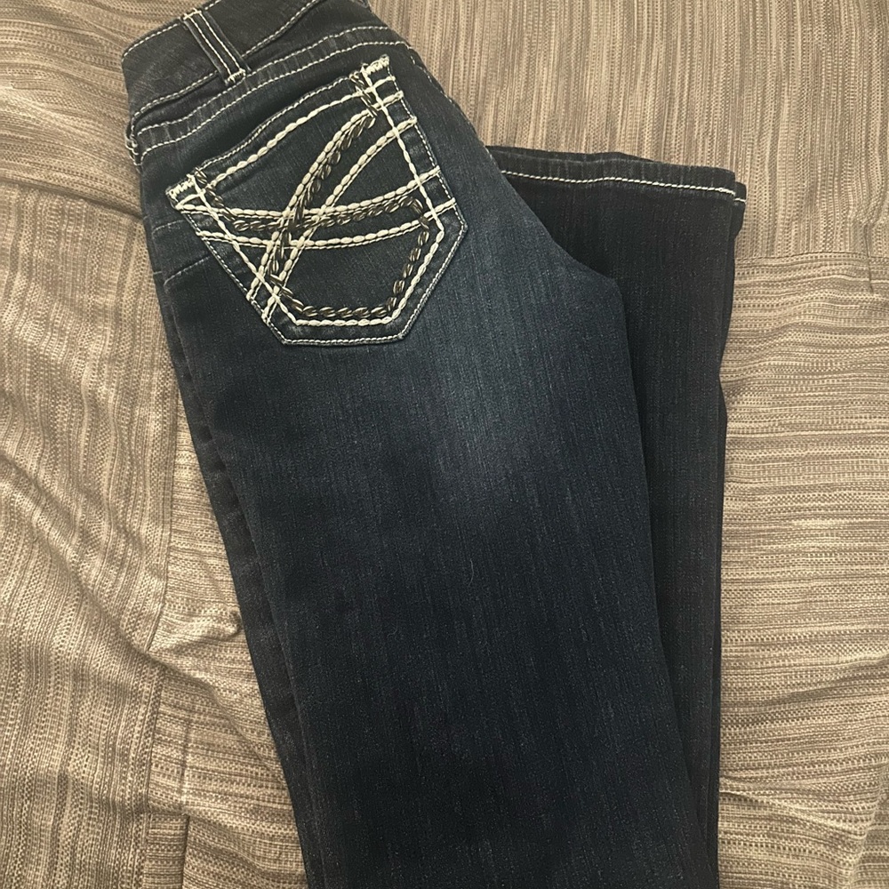 Ariat Women's Dark Blue Boot Cut Jeans